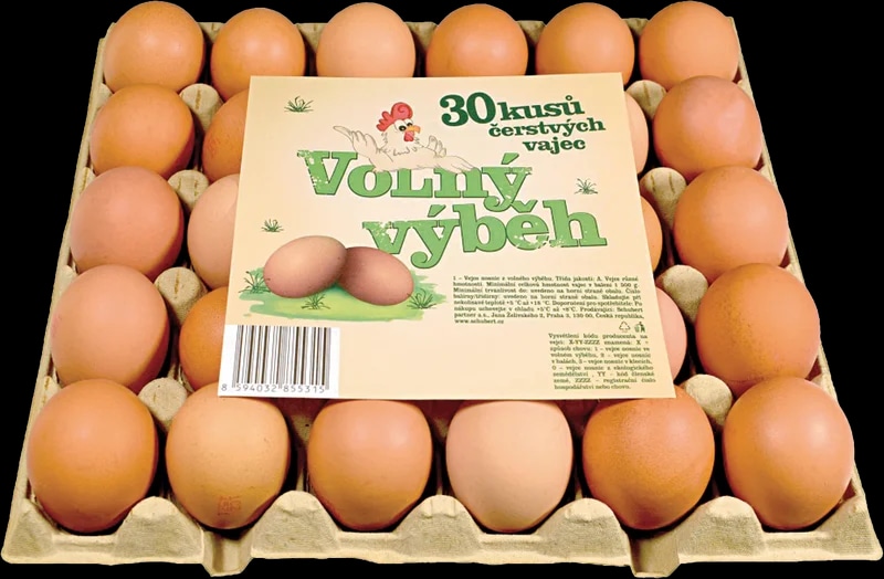 Schubert Vejce z volného výběhu CZ
