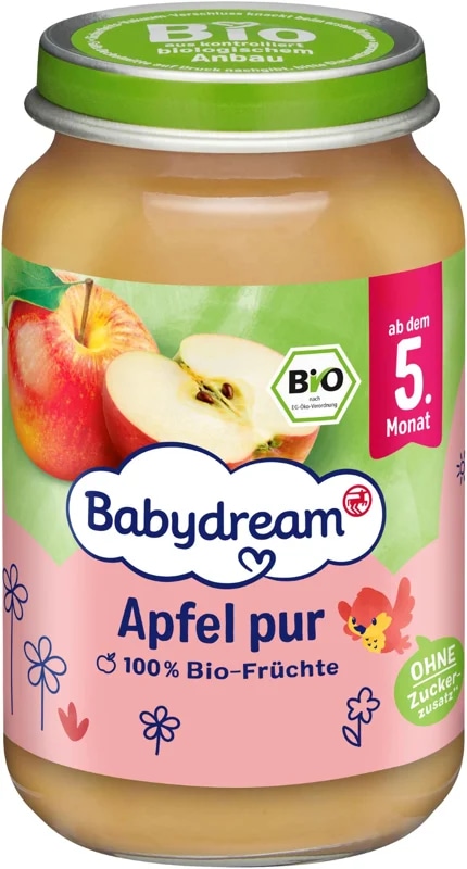 Babydream BIO Jablečné pyré