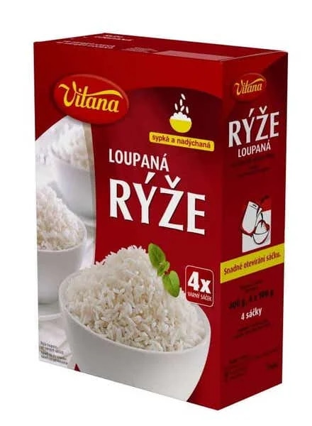 Vitana Rýže loupaná ve varných sáčcích 4x100g