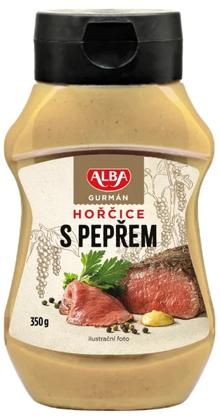 Alba Gurmán Hořčice s pepřem