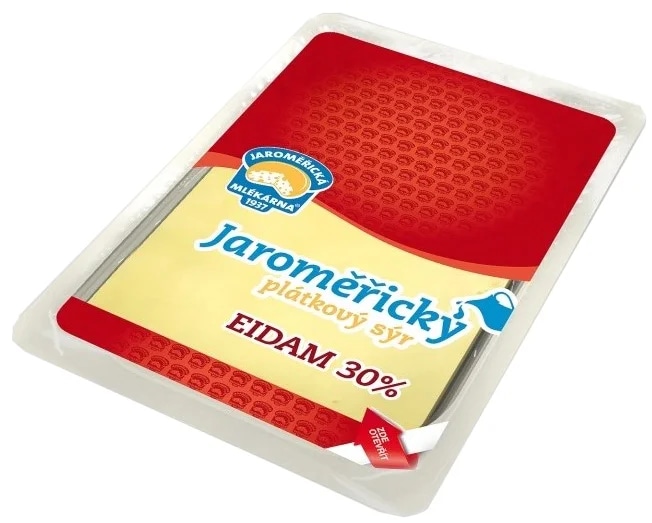Jaroměřická Mlékárna Eidam plátkový sýr (30%)