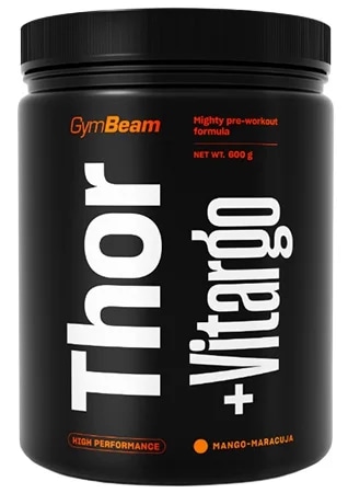 GymBeam Předtréninkový stimulant Thor Fuel + Vitargo - mango/marakuja