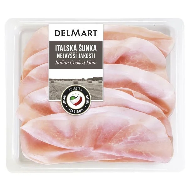 Delmart Italská dušená šunka nejvyšší jakosti (96% masa)
