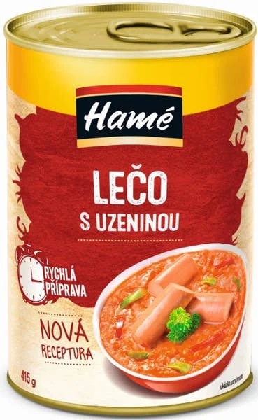 Hamé Lečo s uzeninou