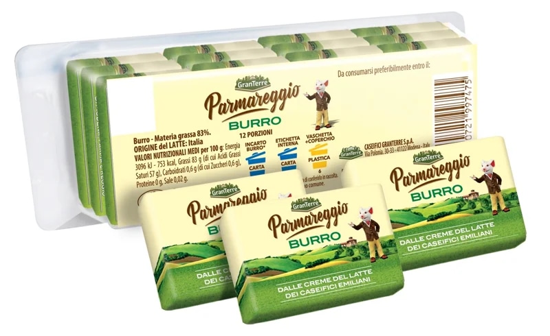 Parmareggio Burro máslo 83% (12×10 g)