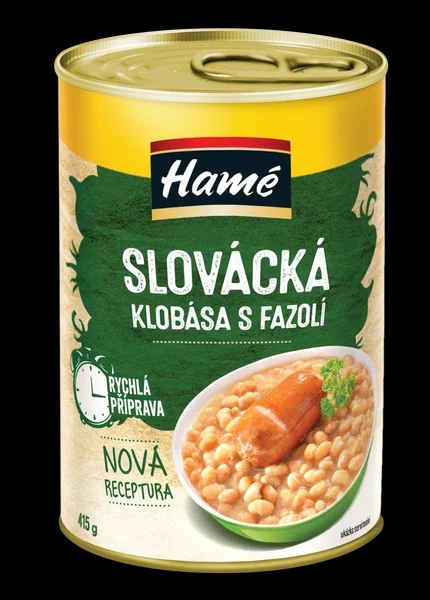 Hamé Slovácká klobása s fazolí