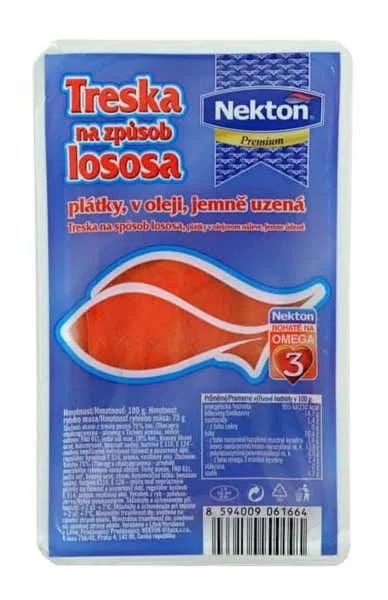 Nekton Treska ala losos plátky