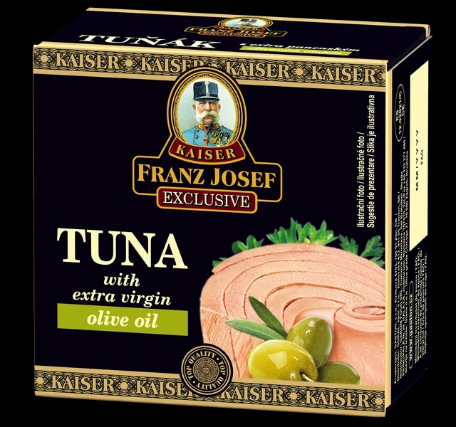 Franz Josef Kaiser Tuňák celý v olivovém oleji
