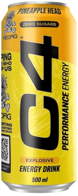 Cellucor C4 Explosive Energy Drink - Pineapple Head
