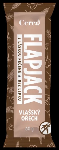 CereaBar Cerea Flapjack VLAŠSKÝ OŘÍŠEK BEZ LEPKU
