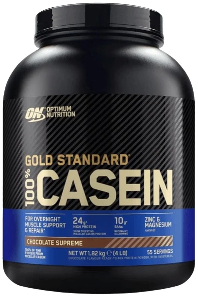 Optimum Nutrition 100% Casein Protein - čokoláda