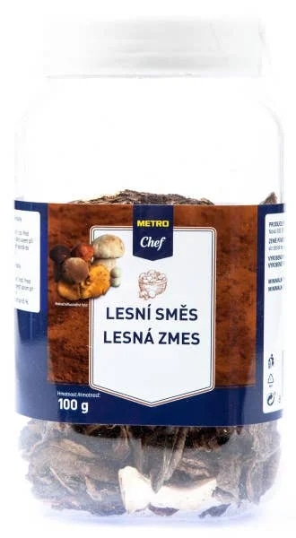 Směs lesních hub sušená