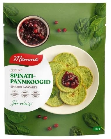 Mamma Tvarohové lívance se špenátem