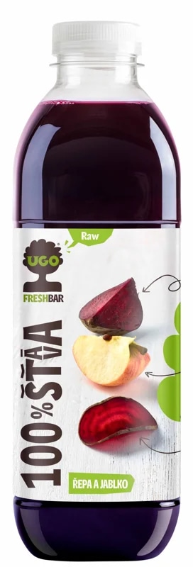 UGO RAW červená řepa a jablko