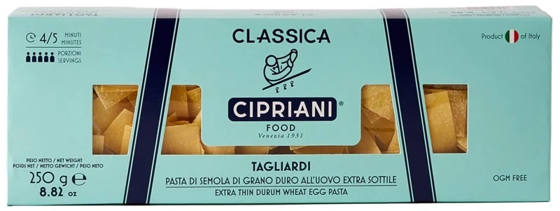 Cipriani Vaječné tagliardi
