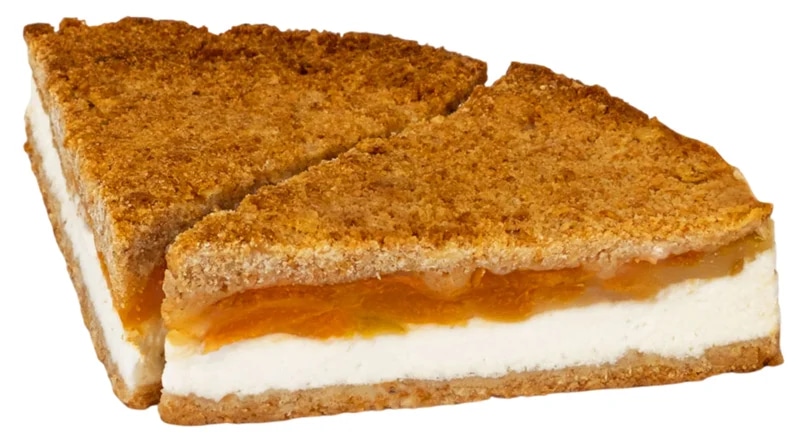 Šťastná Koza Vícezrnný koláč tvaroh-meruňka 2x170 g