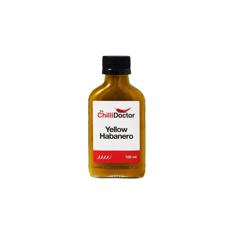 The ChilliDoctor Yellow Habanero chilli mash