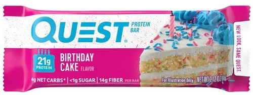 Quest Nutrition Protein Bar - Birthday cake