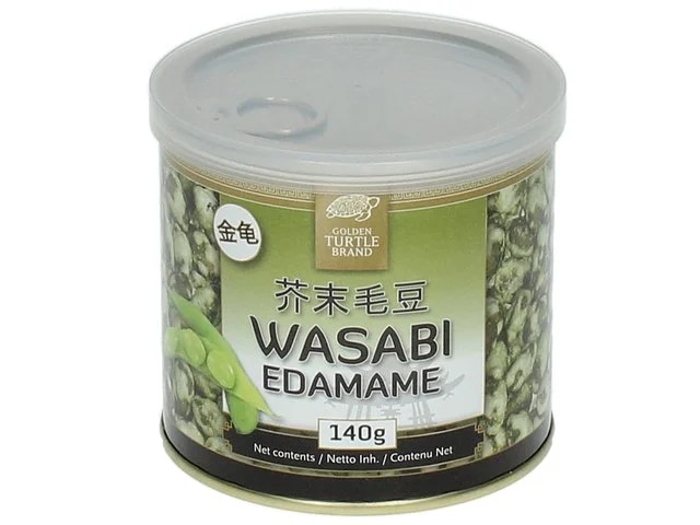 Golden turtle Edamame ve wasabi