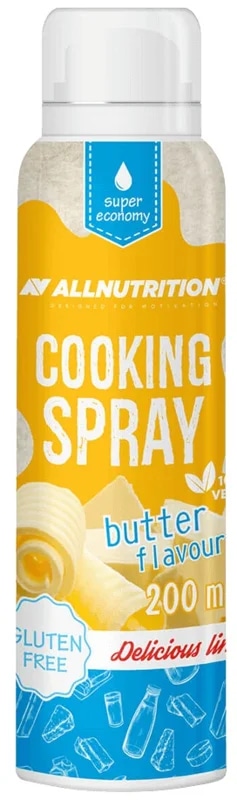 All Nutrition AllNutrition Cooking Spray - Olej s máslovou příchutí