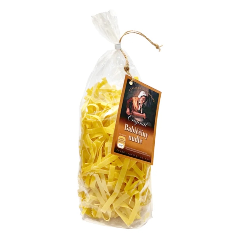 Babiččiny nudle vaječné široké