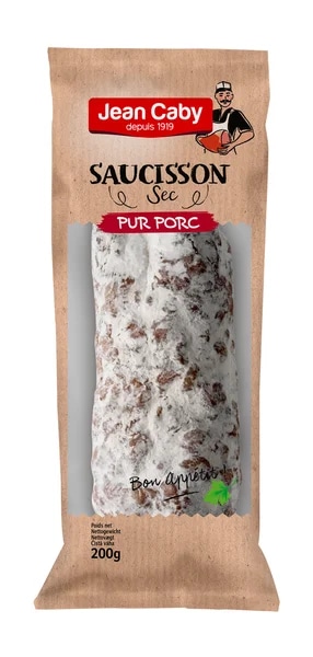 Jean Caby Le Saucisson Sec Pur Porc