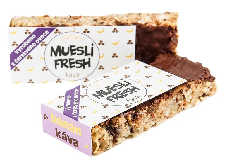 Muesli Fresh Tyčinka banán-káva