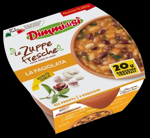 DimmidiSì Polévka s luštěninami a zeleninou (2 porce)