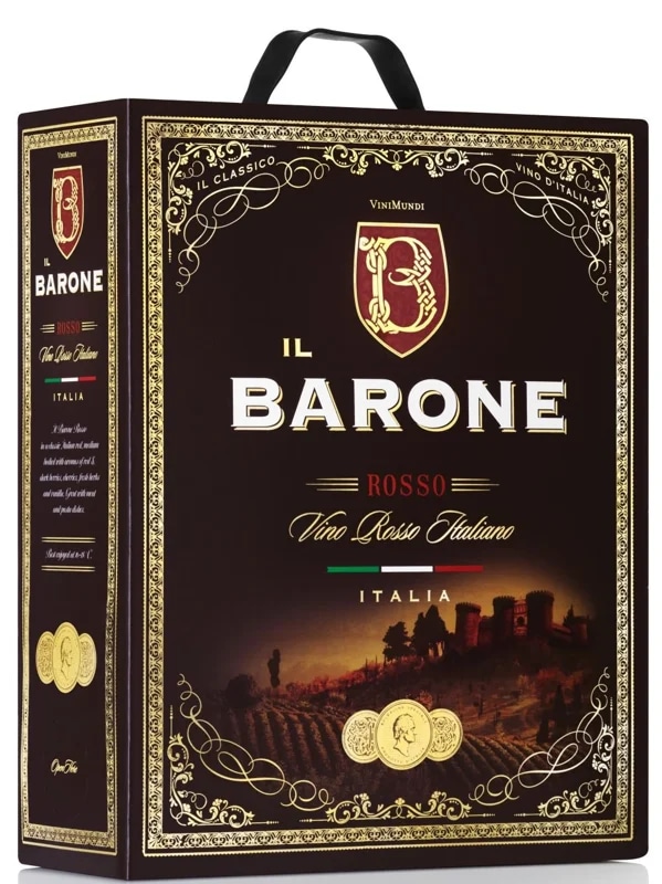 IL Barone červené víno BIB