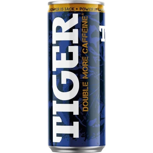 Tiger Energy Double Caffeine, plech
