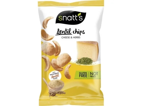 Snatt's Snatt´s Lentil chips - sýr, bylinky BEZLEPKOVÉ