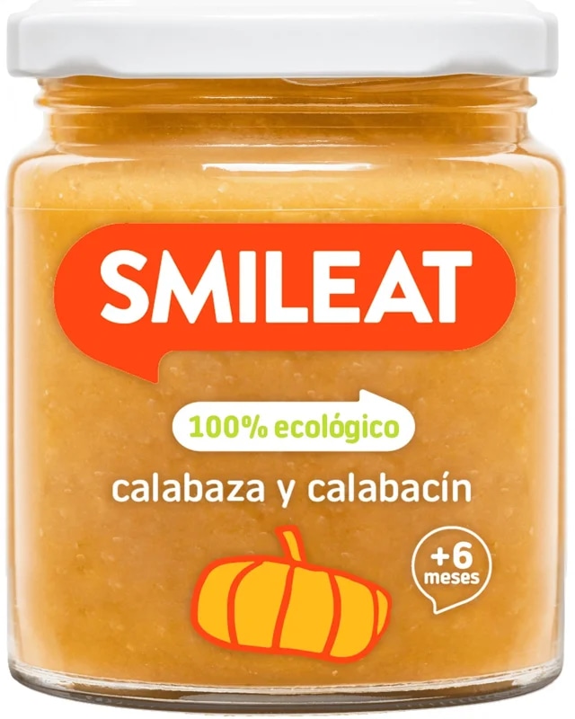 Smileat BIO Příkrm dýně, brambory a cuketa s extra panenským olivovým olejem