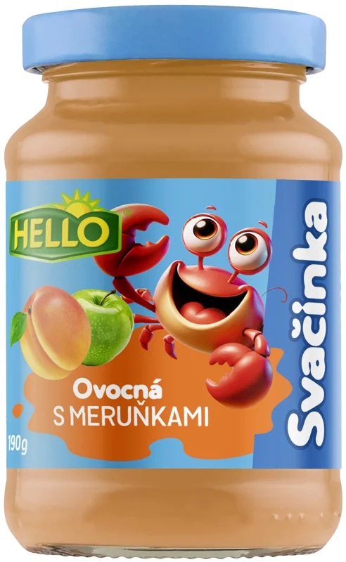 Hello Ovocná svačinka s meruňkami a vitaminem C