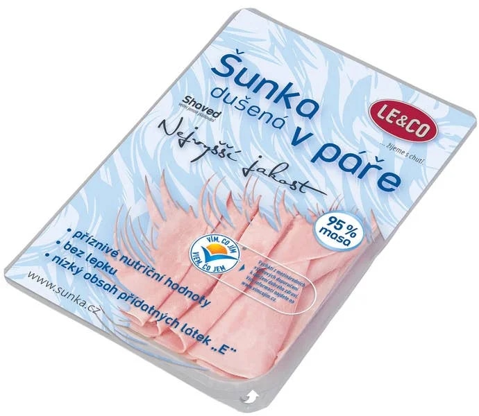Le & Co Šunka dušená v páře nejvyšší jakosti (95% masa)