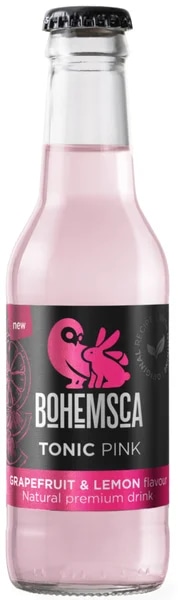 Bohemsca TONIC water PINK  (Grep a Citron)