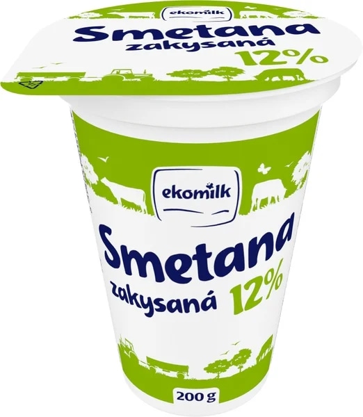 Ekomilk Zakysaná smetana 12%