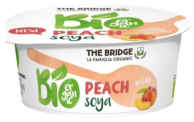 The Bridge BIO Fermentovaný sójový dezert s broskví