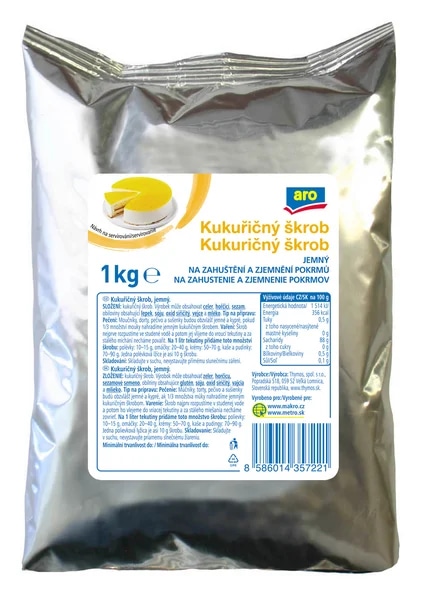 ARO Škrob kukuřičný jemný