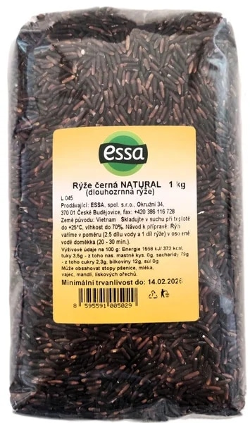 rýže černá