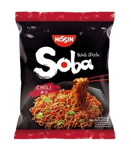 Nissin Instantní nudle Soba chilli