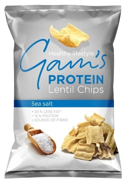 Gam's Proteinové chipsy s mořskou solí