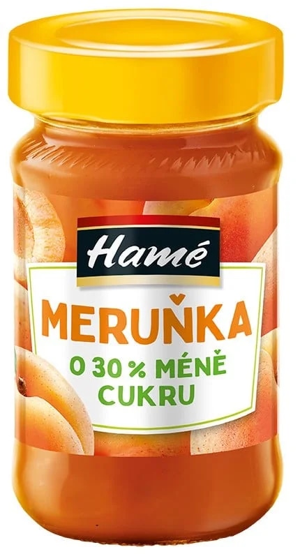 Hamé Džem meruňkový se sníženým obsahem cukru