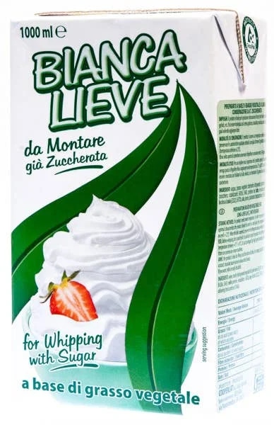 Bianca Lieve Bianca Krém rostlinný slazený 26%