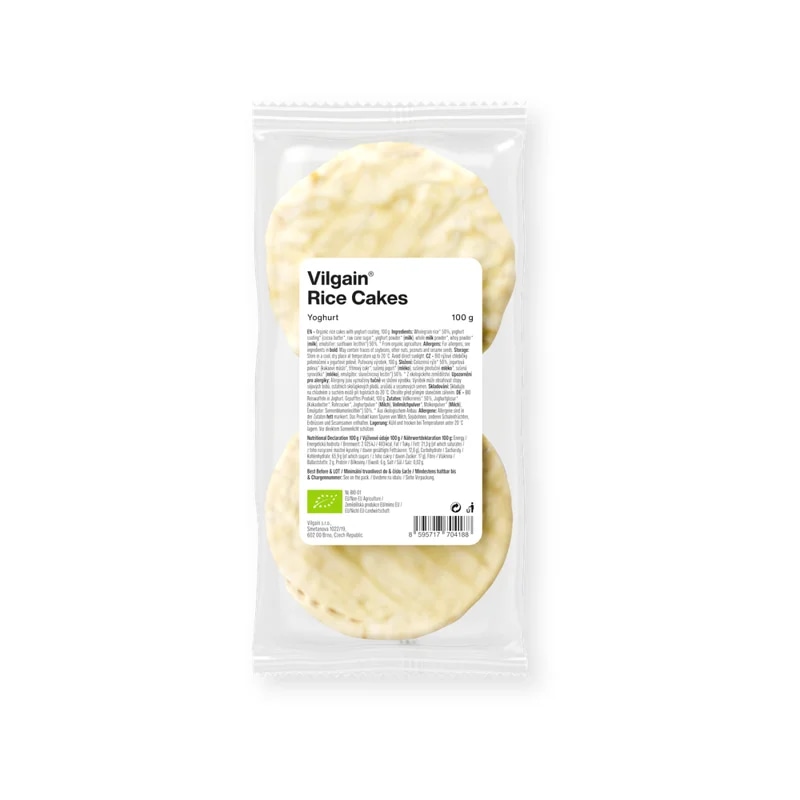 Vilgain Rýžové chlebíčky BIO – jogurt