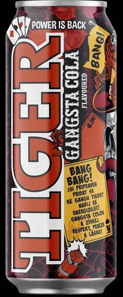 Tiger Energy drink Cola flavoured