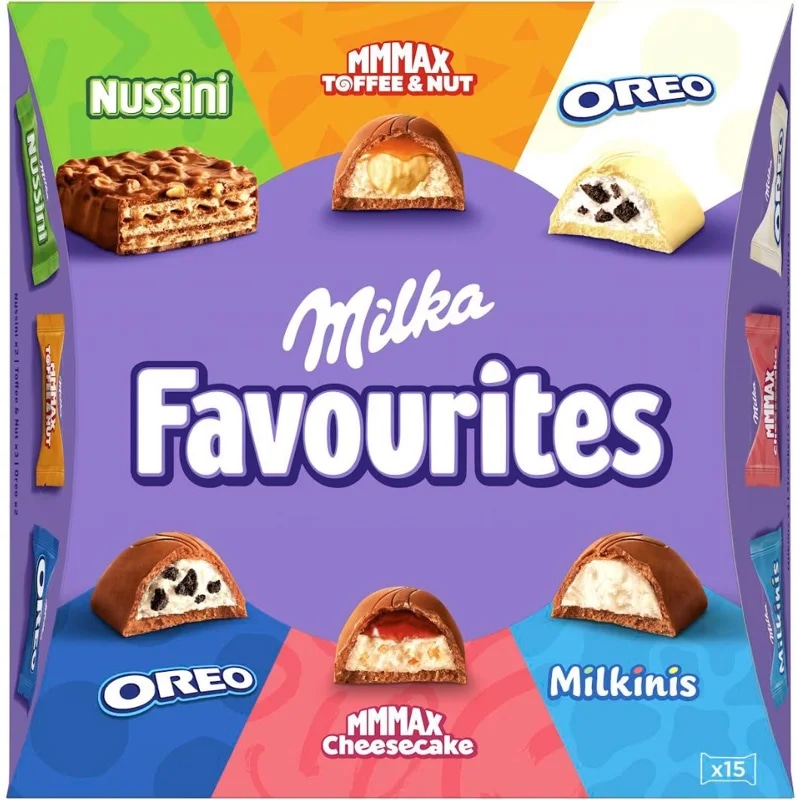 Milka bonboniéra Favourites mix pralinek
