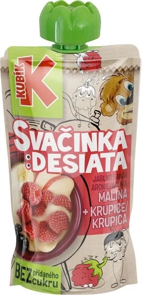 Kubík Svačinka jablko-banán-aronie-malina+krupice