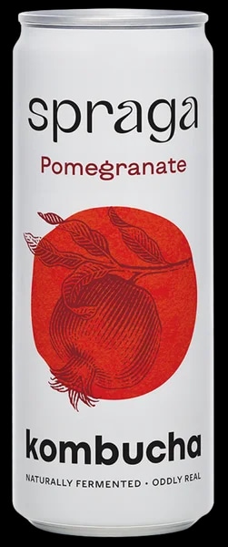 Spraga BIO Kombucha Pomegranate plech