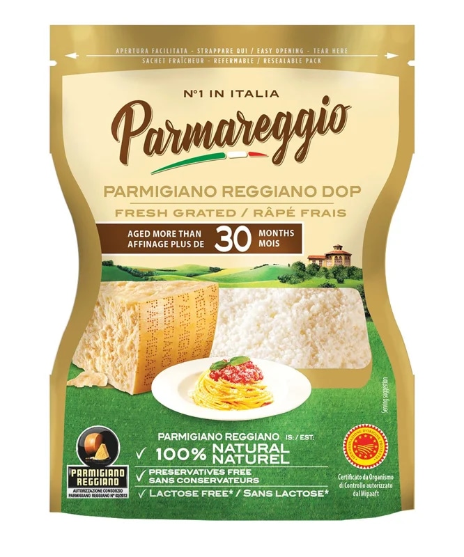 Parmareggio Parmigiano Reggiano DOP strouhaný 30 měsíců