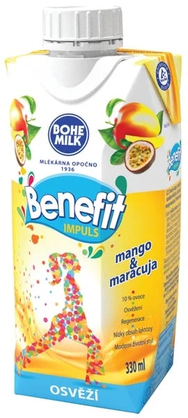 Bohemilk Benefit Impuls Mango a maracuja
